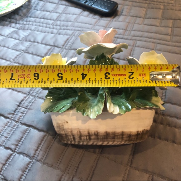 Capidimonte Baonu I.I.E. Exclusive Porcelain Bouquet Delicate EUC Vintage - Picture 9 of 13